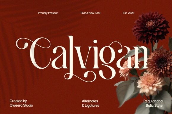Calvigan Font - Featured Image