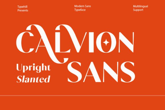 Calvion Sans Font - Featured Image
