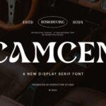 Camcen Font - Featured Image