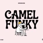 Camel Funky Font - Featured Image