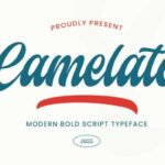Camelate Font - Featured Image