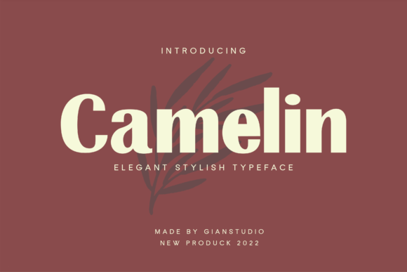 Camelin Font - Featured Image