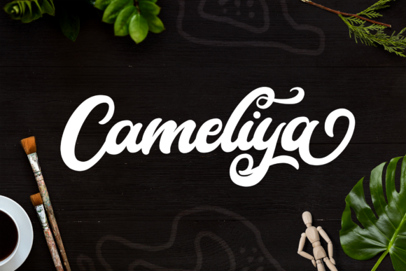 Cameliya Font - Featured Image