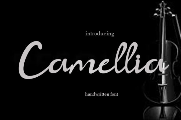 Camellia Font - Featured Image
