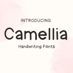Camellia Font - Featured Image