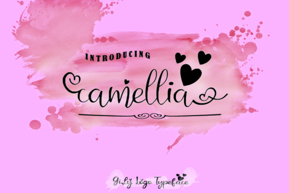 Camellia Font - Featured Image