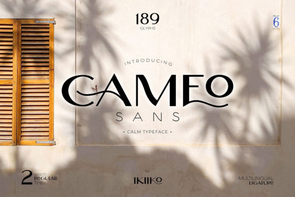Cameo Font - Featured Image