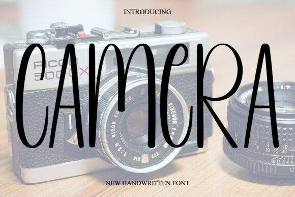 Camera Font - Featured Image