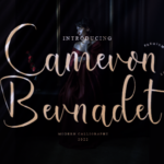 Cameron Bernadet Font - Featured Image