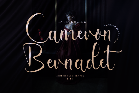 Cameron Bernadet Font - Featured Image