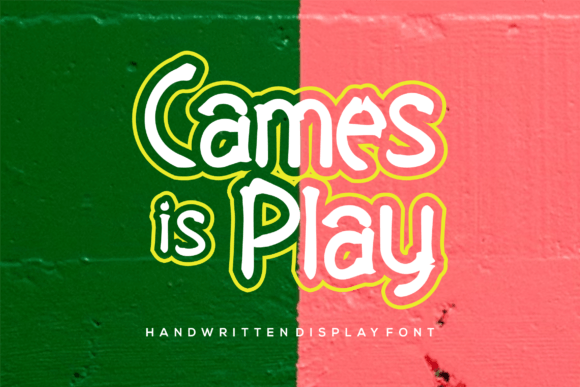 Cames is Play Font - Featured Image