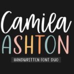 Camila Ashton Font - Featured Image