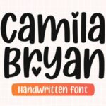 Camila Bryan Font - Featured Image