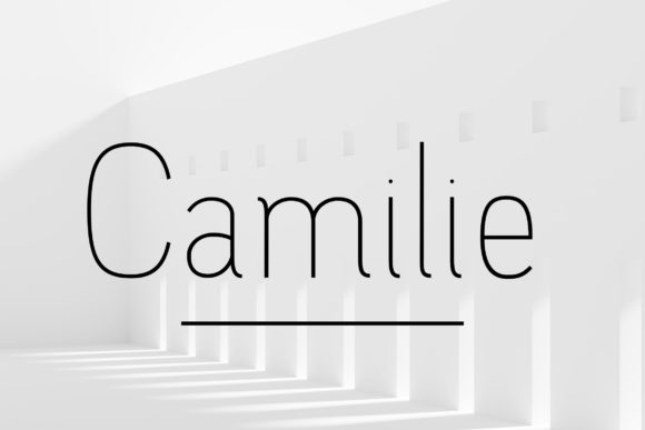 Camilie Family Font - Featured Image