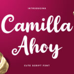 Camilla Ahoy Font - Featured Image