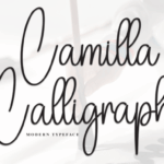Camilla Calligraph Font - Featured Image