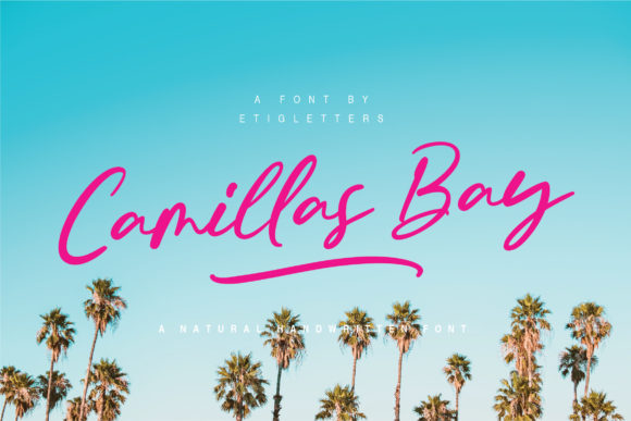 Camillas Bay Font - Featured Image