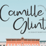 Camille Glint Font - Featured Image