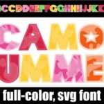 Camo Summer Font - Featured Image