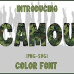 Camou Font - Featured Image