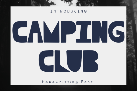 Camping Club Font - Featured Image