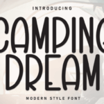 Camping Dream Font - Featured Image