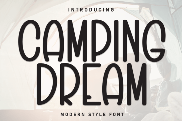 Camping Dream Font - Featured Image