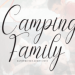 Camping Family Font - Featured Image