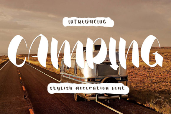 Camping Font - Featured Image
