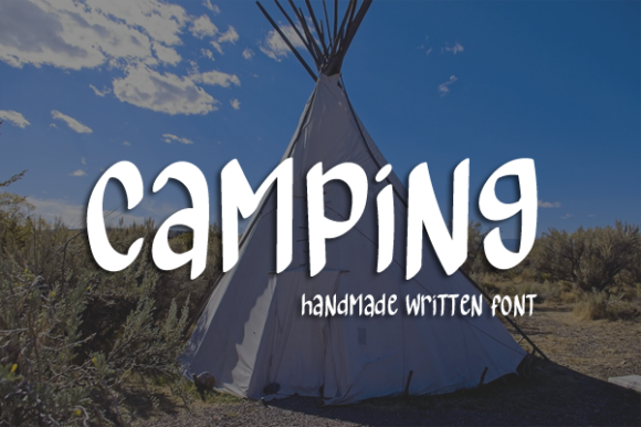 Camping Font - Featured Image