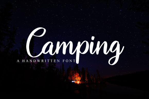 Camping Font - Featured Image