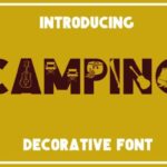 Camping Font - Featured Image