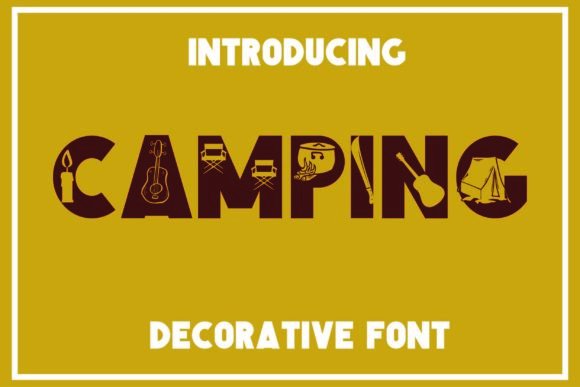 Camping Font - Featured Image