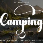 Camping Font - Featured Image
