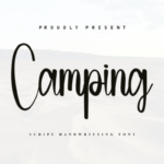 Camping Font - Featured Image
