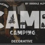 Camping Font - Featured Image