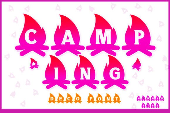 Camping Font - Featured Image
