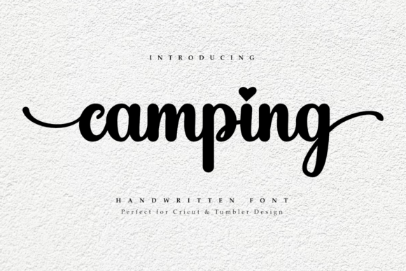Camping Font - Featured Image