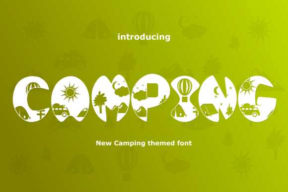 Camping Font - Featured Image