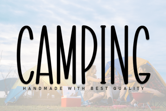 Camping Font - Featured Image