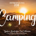 Camping Font - Featured Image