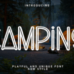 Camping Font - Featured Image