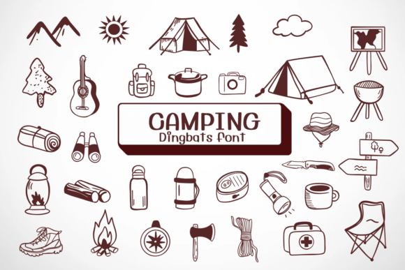 Camping Font - Featured Image