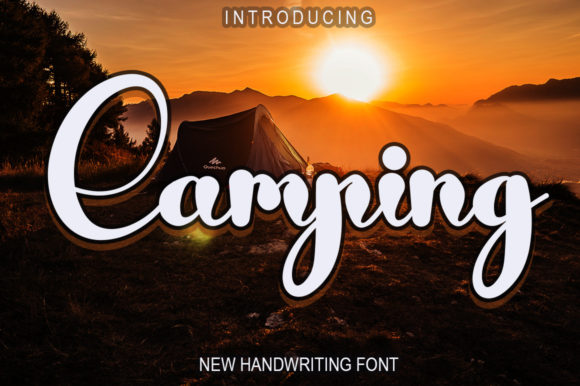 Camping Font - Featured Image