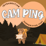 Camping Font - Featured Image