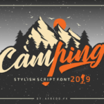 Camping Font - Featured Image