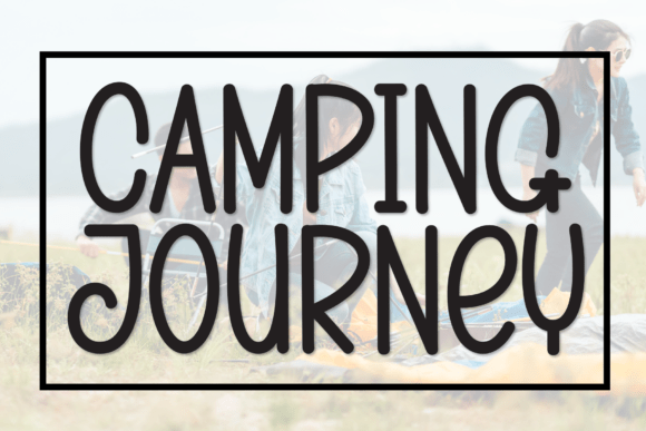 Camping Journey Font - Featured Image