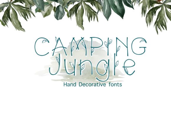 Camping Jungle Font - Featured Image