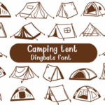 Camping Tent Font - Featured Image
