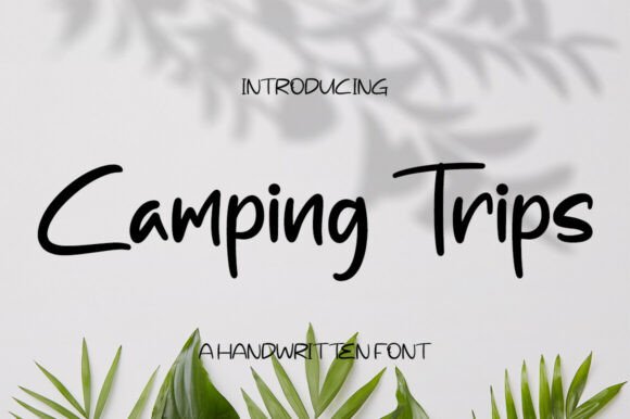 Camping Trips Font - Featured Image